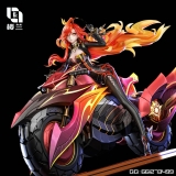 Оригинальная аниме фигурка &laquo;Lou Lan Studio - Genshin Impact Pyro God Motorcycle Mavuika&raquo;