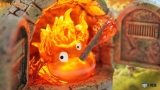 Оригинальная аниме фигурка &laquo;Hit Face Studio - Howl's Moving Castle Hayao Miyazaki Fortune Series #2 Calcifer in the Fireplace&raquo;