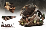 Оригинальная аниме фигурка &laquo;Freedom Studio - Attack on Titan 016 Zeke Yeager & Beast Titan&raquo;