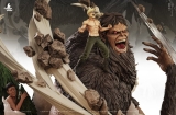 Оригинальная аниме фигурка &laquo;Freedom Studio - Attack on Titan 016 Zeke Yeager & Beast Titan&raquo;