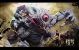 Оригинальная аниме фигурка &laquo;DREAM HUNTER Studio - Jujutsu Kaisen Yuta Okkotsu VS Suguru Geto&raquo;