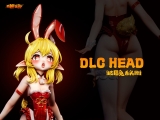 Оригинальная аниме фигурка &laquo;Ba Ji Studio - Genshin Impact Tasty Bunny Series NO.2 Klee&raquo;