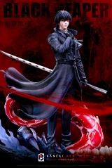Оригінальна аніме фігурка &laquo;Black And White Studio - Tokyo Ghoul CCG's Strongest Force Black Reaper Ken Kaneki&raquo;