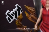 Оригинальная аниме фигурка &laquo;SAKURA Studio - Naruto Light Statue Resonance Series 12th Series Haruno Sakura 13th Series Inuzuka Kiba&raquo;