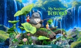 Оригинальная аниме фигурка &laquo;Wu Yu Studio - My Neighbor Totoro Memories Series 01 Totoro by the Lotus Pond&raquo;