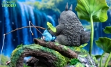 Оригинальная аниме фигурка &laquo;Wu Yu Studio - My Neighbor Totoro Memories Series 01 Totoro by the Lotus Pond&raquo;