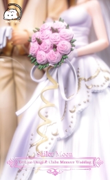 Оригинальная аниме фигурка &laquo;CAT TAIL Studio - Sailor Moon Wedding Couple Series Tsukino Usagi & Mamoru Chiba's Wedding&raquo;