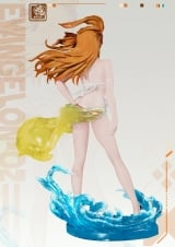 Оригинальная аниме фигурка &laquo;Rose Studio - Neon Genesis Evangelion Eva Summer Resonance Series Asuka Swimsuit&raquo;