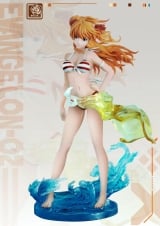 Оригинальная аниме фигурка &laquo;Rose Studio - Neon Genesis Evangelion Eva Summer Resonance Series Asuka Swimsuit&raquo;