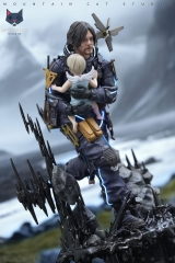 Оригинальная  фигурка &laquo;MOUNTAIN CAT Studio - Death Stranding 2 On the Beach Sam & Lou&raquo;