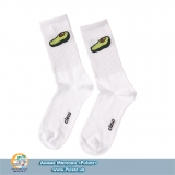 Дизайнерські шкарпетки Avocado white