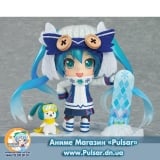 Оригинальная аниме фигурка Nendoroid Snow Miku : Snow Owl Ver. (GSC online shop exclusive)