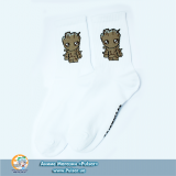Дизайнерські шкарпетки Raccoon and Groot