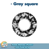 Контактные линзы Gray square