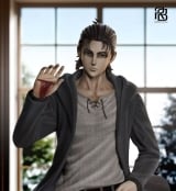 Оригинальная аниме фигурка &laquo;ReBorn Studio - Attack On Titan Bleeding palm Eren&raquo;