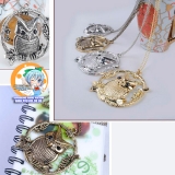 Кулон у стилі K-POP модель Big Vintage Owl