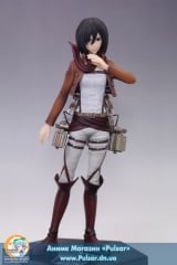 Оригинальная аниме фигурка BANPRESTO [ Prize Awards Mikasa Ackerman figure DMG ver.]