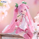 Оригинальная аниме фигурка &laquo;Vocaloid Hatsune Miku Noodle Stopper Figure Sakura Miku 2024 Pearl Color Ver.&raquo;