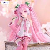 Оригинальная аниме фигурка &laquo;Vocaloid Hatsune Miku Noodle Stopper Figure Sakura Miku 2024 Pearl Color Ver.&raquo;
