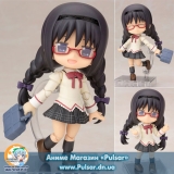 Оригинальная аниме фигурка Cu-poche - Puella Magi Madoka Magica the Movie: Homura Akemi -Uniform Ver.- Posable Figure