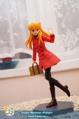 Оригинальная аниме фигурка PM Figure Souryuu Asuka Langley Coat Figure Ver.