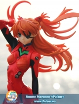 Оригинальная аниме фигурка PM Figure Shikinami Asuka Langley Plugsuit 02 Eyepatch Ver.