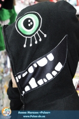 Косплей Худи в стиле Gumi Matryoshka  (Vocaloid) Black (Pulsar)