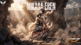 Оригинальная аниме фигурка &laquo;1/6 Scale Mikasa and Eren-Attack on Titan-Saoirse Studio&raquo;