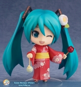 Оригинальная аниме фигурка Nendoroid Miku Hatsune Yukata Ver. Natsutsubaki
