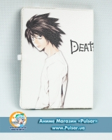 Скетчбук с обложкой из Эко Кожи &laquo;Death Note&raquo; tape 01