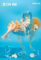 Оригинальная sci-fi фигурка &laquo;ACGN 02 Studio - Hatsune Miku Snow Ver. X Summer Ver. Project Sekai&raquo;