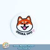 Фирменная тканевая нашивка Shiba Inu tape 1