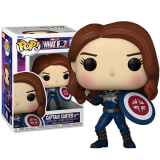 Виниловая фигурка «POP Funko Marvel: What If? - Captain Carter»