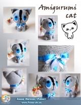 Мягкая игрушка "Amigurumi"  "Амигуруми котик"