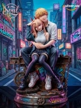 Оригінальна аніме фігурка &laquo;Soul Studio - Denji X Power Chainsaw Man&raquo;