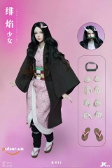 Шарнирная кукла &laquo;1/6 Scale Crimson flame Girl Nezuko Cosplay Version-Demon Slayer-JKtoys Studio&raquo;