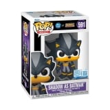 Виниловая фигурка &laquo;Funko POP! Justice League x Sonic the Hedgehog -Shadow as Batman №591&raquo;