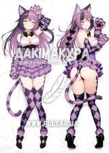 Дакимакура (подушка для объятий)  150 см &laquo;Чеширская кошка, Monster Girls Encyclopeia&raquo; модель 1