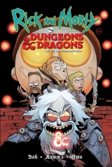 Комикс на русском языке «Рик и Морти против Dungeons & Dragons. Часть II. Заброшенные дайсы»