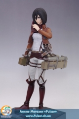 Оригинальная аниме фигурка BANPRESTO [ Prize Awards Mikasa Ackerman figure DMG ver.]