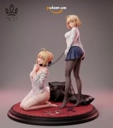 Оригинальная аниме фигурка &laquo;1/6 Scale Saber and Arcueid Brunestud-Fate/Grand Order-Sea King Studio&raquo;