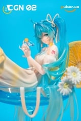 Оригинальная sci-fi фигурка &laquo;ACGN 02 Studio - Hatsune Miku Snow Ver. X Summer Ver. Project Sekai&raquo;