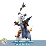 Оригінальна аніме фігурка Digimon Adventure - G. E. M Series Wizarmon & Tailmon ( Megatreshop exclusive )