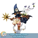 Оригінальна аніме фігурка Digimon Adventure - G. E. M Series Wizarmon & Tailmon ( Megatreshop exclusive )