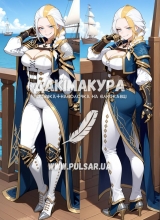Дакимакура (подушка для объятий)  150 см &laquo;Джайна Праудмур Варкрафт [Jaina Proudmoore Warcraft]&raquo; модель 2