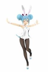 Оригинальная аниме фигурка &laquo;Hatsune Miku - BiCute Bunnies Figure White Ver. (FuRyu)&raquo;