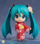 Оригинальная аниме фигурка Nendoroid Miku Hatsune Yukata Ver. Natsutsubaki