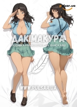 Дакимакура (подушка для объятий) 150 см &laquo;Эль El | Девушки и Танки&raquo; модель 2