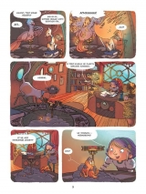 Комикс на украинском языке «Енола & незвичайні тварини. Том 1. Гаргуйль, що крутився по колу»