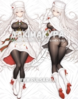 Дакимакура (подушка для объятий)  150 см &laquo;Enterprise - Azur Lane Santas Costume&raquo; tape 1
